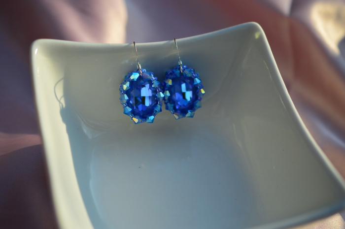 Cercei cu Cristale  - Ocean [5]