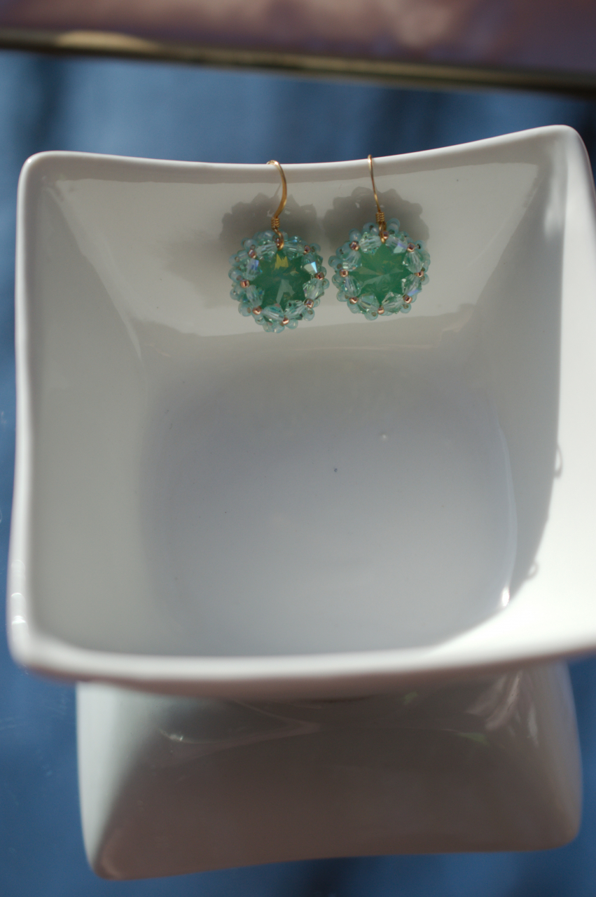 Cercei cu Cristale  - Pacific Opal [2]