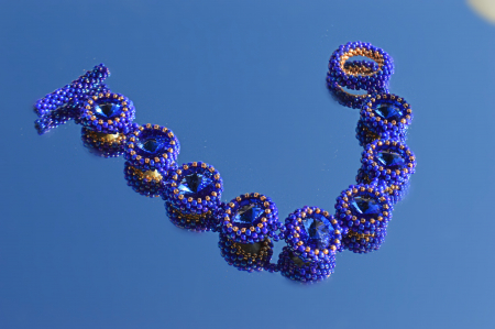 Bratara cu Cristale - Navy Blue [1]