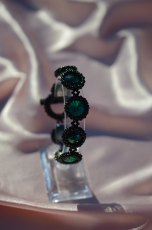 Bratara cu Cristale - emerald [1]