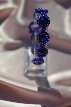 Bratara cu Cristale - Navy Blue [4]