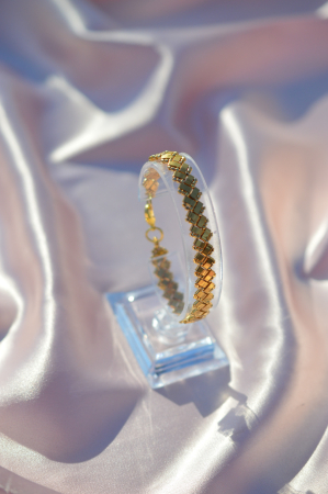 Bratari Statement - Bratara Half Tila - Gold