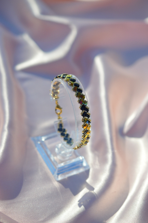 Bratara Half Tila - Black Marea [4]