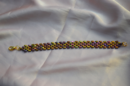 Bratara Half Tila - Metallic Gold [1]