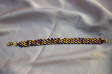 Bratari ceas - Bratara Half Tila - Metallic Gold