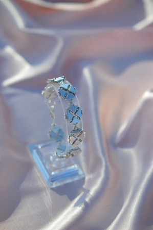 Bratari Statement - Bratara Helios - Silver