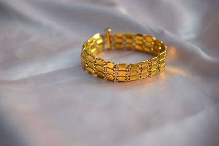 Bratari Statement - Bratara placata cu aur 24k