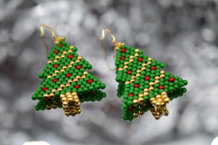 Accesorii Sarbatori - Cercei Bradut