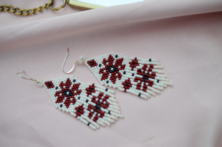 Colectia Flowers - Cercei cu model traditional