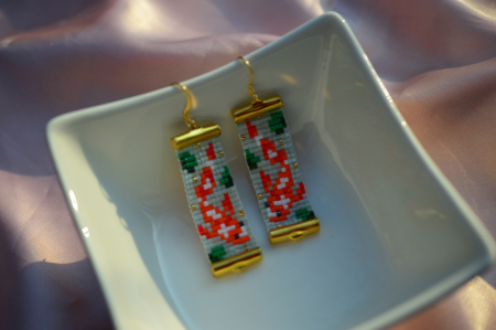 Cercei Statement - Cercei cu Pesti Koi