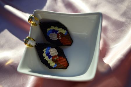 Bijuterii inspirate de picturi celebre - Cercei Fata cu cercel cu Perla