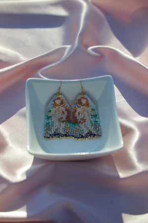 Bijuterii inspirate de picturi celebre - Cercei Nasterea lui Venus