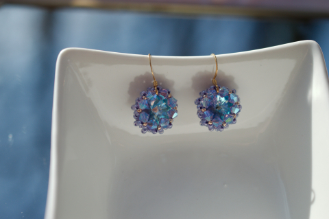 Cercei cu Cristale  - Aurora [3]