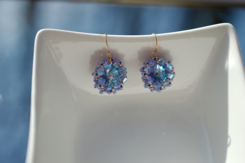 Cercei cu Cristale  - Aurora [4]