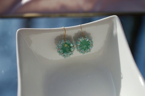 Cercei cu Cristale  - Pacific Opal [2]