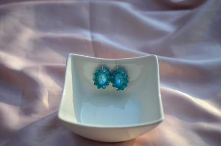 Cercei cu Cristale  - Summer Blue [1]