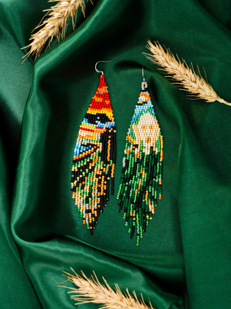 Bijuterii inspirate de picturi celebre - Cercei The Scream