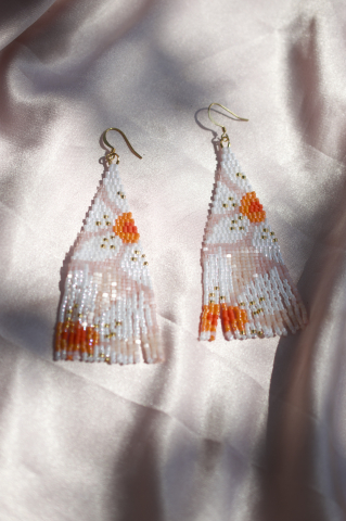 Cercei Statement - Cerceii Candy Petals