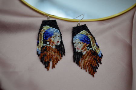 Bijuterii inspirate de picturi celebre - Fata cu cercel cu perla