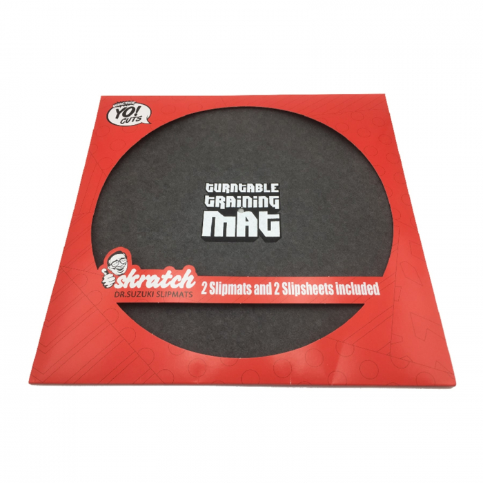 Dr Suzuki 12 inch slipmats w/ slipsheets - Grey (TTW edition) [6]