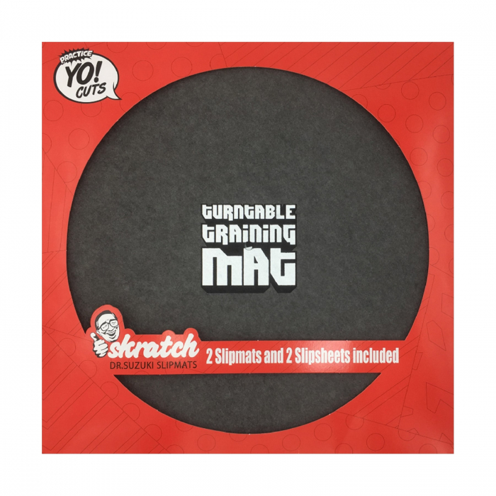 Dr Suzuki 12 inch slipmats w/ slipsheets - Grey (TTW edition) [8]