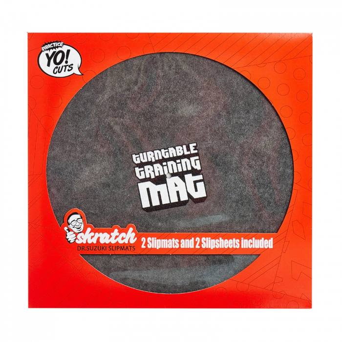 Dr Suzuki 12 inch slipmats w/ slipsheets - Grey (TTW edition) [2]