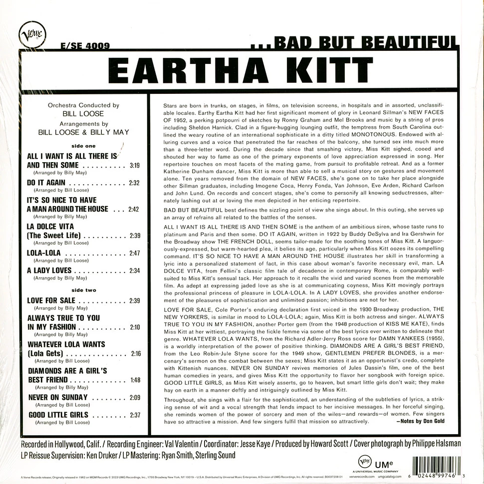 Eartha Kitt - Bad But Beautiful [2]