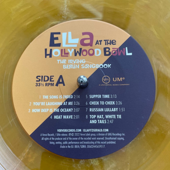Ella Fitzgerald - Ella at the Hollywood Bowl: The Irving Berlin Songbook (Yellow) [3]