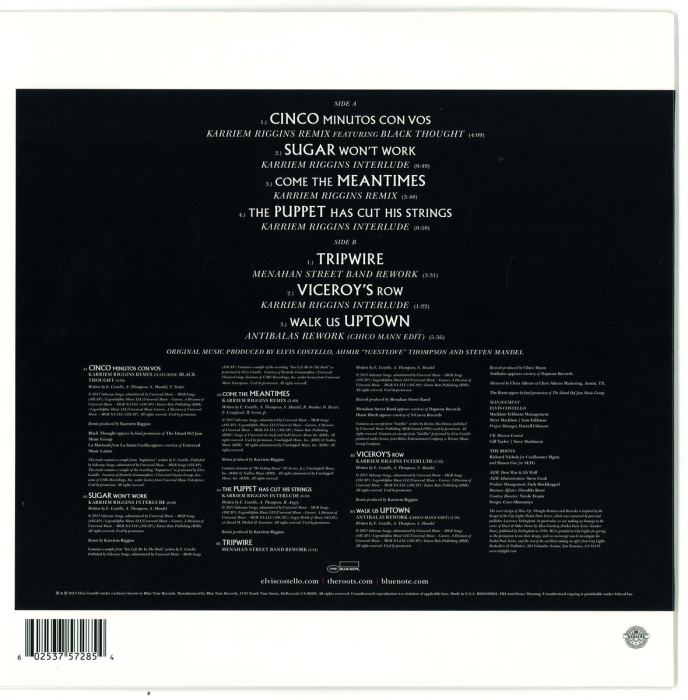 Elvis Costello And The Roots - Wise Up: Thought (Remixes & Reworks 2013) (Number Two) [2]