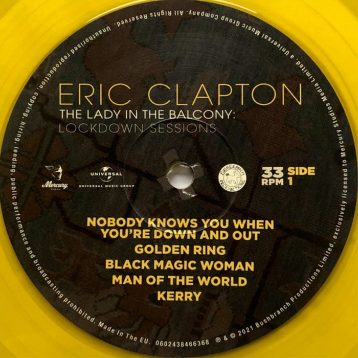Eric Clapton - The Lady In The Balcony: Lockdown Sessions (Yellow Translucent) [5]