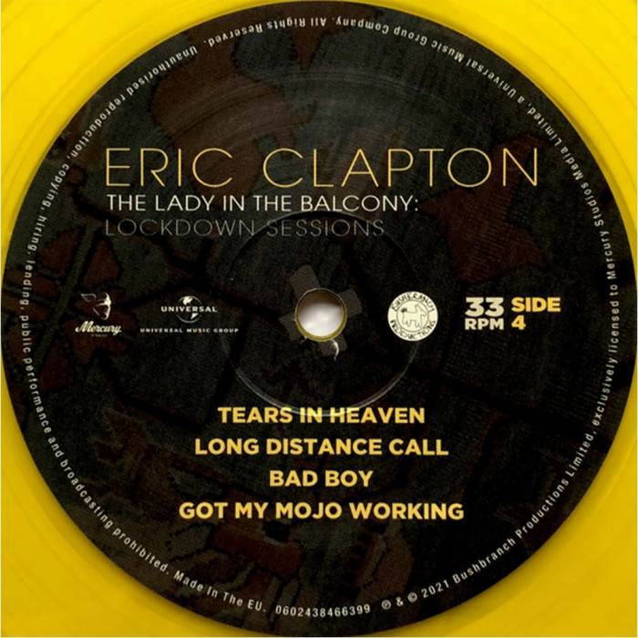 Eric Clapton - The Lady In The Balcony: Lockdown Sessions (Yellow Translucent) [6]