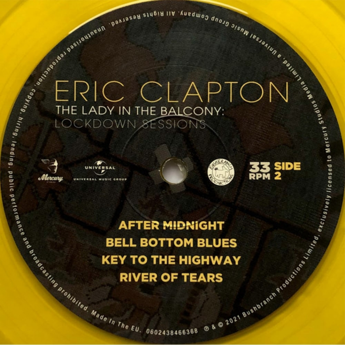 Eric Clapton - The Lady In The Balcony: Lockdown Sessions (Yellow Translucent) [8]