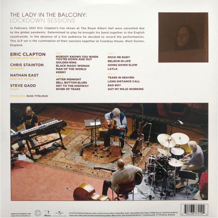 Eric Clapton - The Lady In The Balcony: Lockdown Sessions (Yellow Translucent) [2]