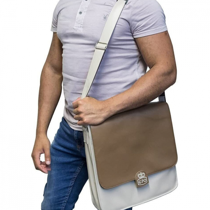 GPO RECORD BAG CREAM/TAN [4]