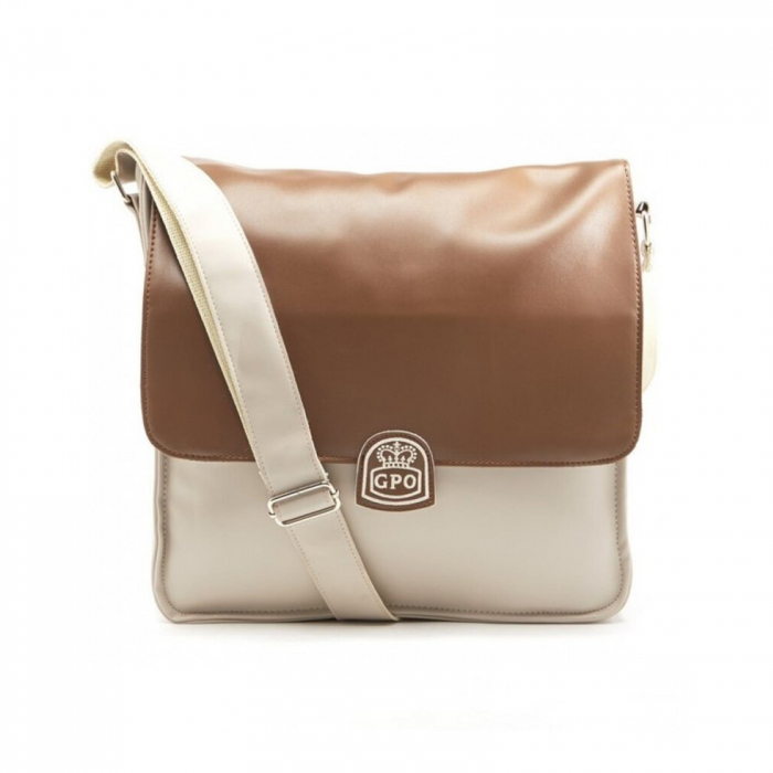 GPO RECORD BAG CREAM/TAN [2]