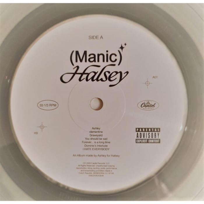 Halsey - Manic (Clear Milky) [3]