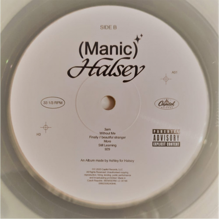 Halsey - Manic (Clear Milky) [4]