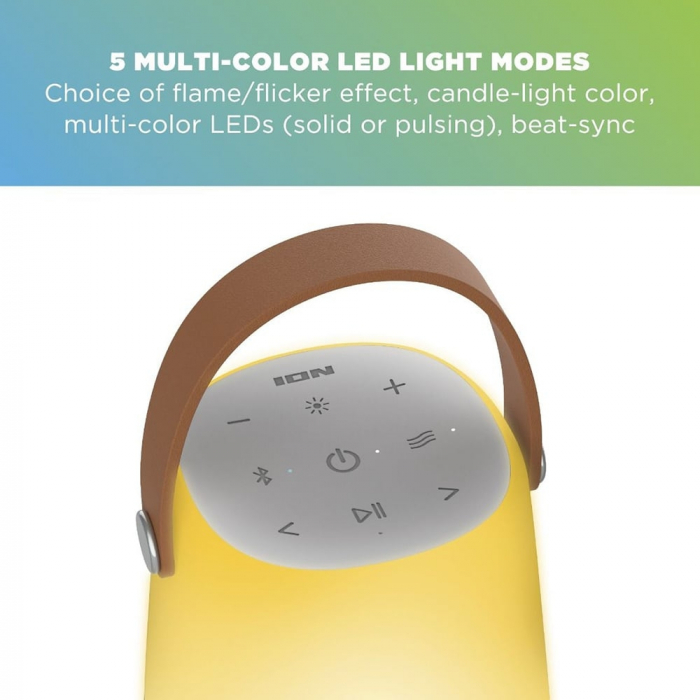 ION Audio Bright Max - Boxa Portabila cu LED si Bluetooth, sunet 360 grade [13]