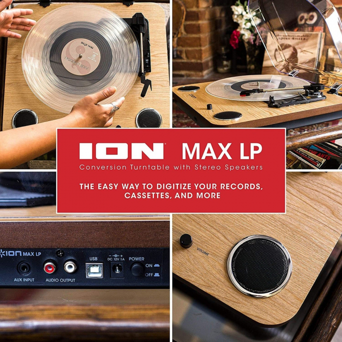 ION Audio Max LP Wood [7]