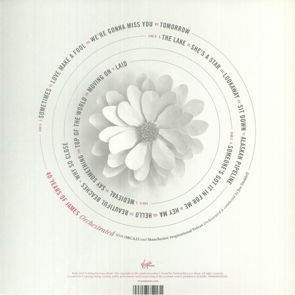 James - Be Opened By The Wonderful (White) [2]