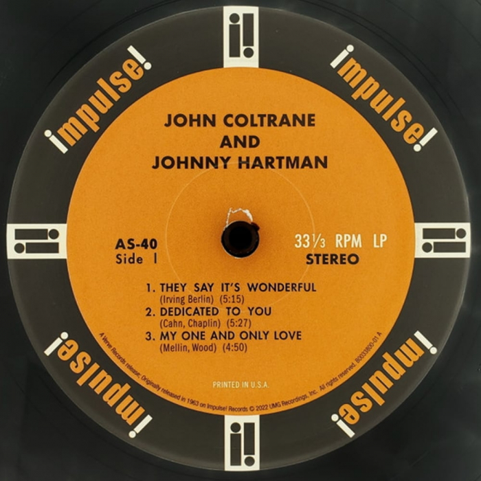 John Coltrane And Johnny Hartman - John Coltrane and Johnny Hartman [4]
