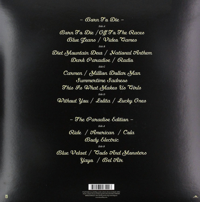 Lana Del Rey - Born To Die (The Paradise Edition) [2]