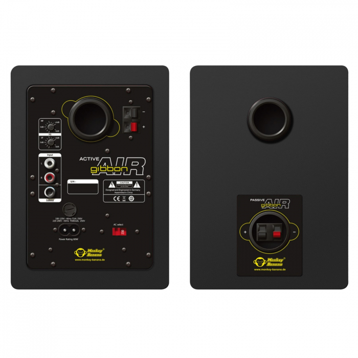 Monkey Banana Gibbon Air Bluetooth Black (pereche) [5]