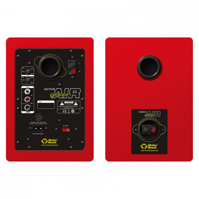 Monkey Banana Gibbon Air Bluetooth Red (pereche) [5]