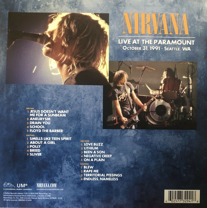 Nirvana - Live At The Paramount [3]