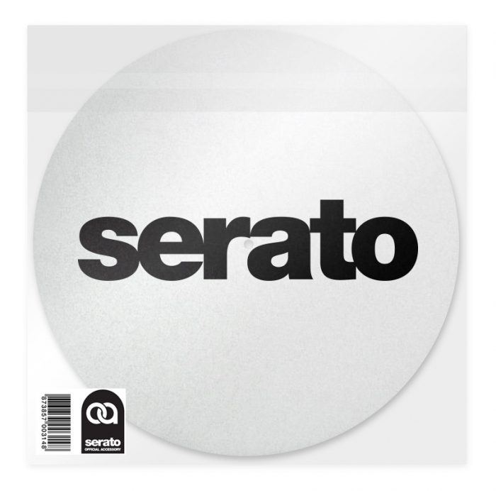 Serato Clasic Slipmats White (Pair) [3]