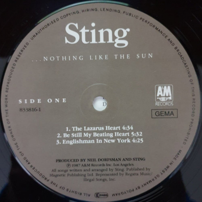 Sting - ...Nothing Like The Sun [3]