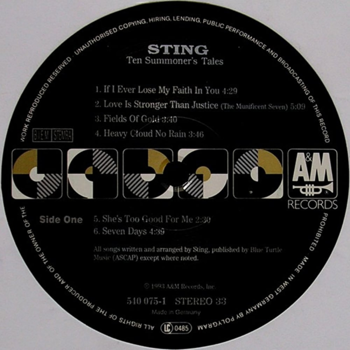 Sting - Ten Summoner's Tales [3]