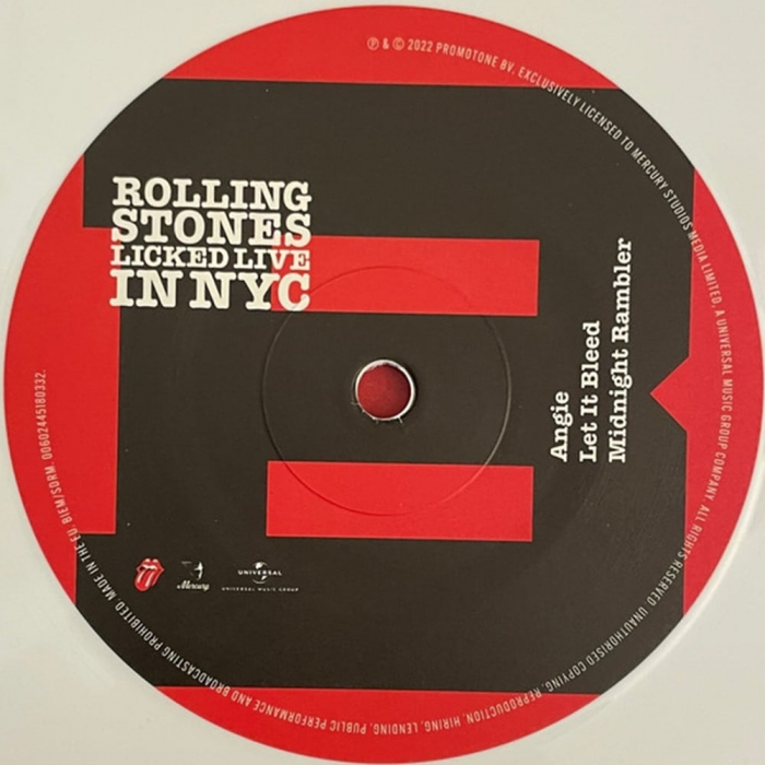 THE ROLLING STONES - Licked Live In NYC (White Vinyl) [4]