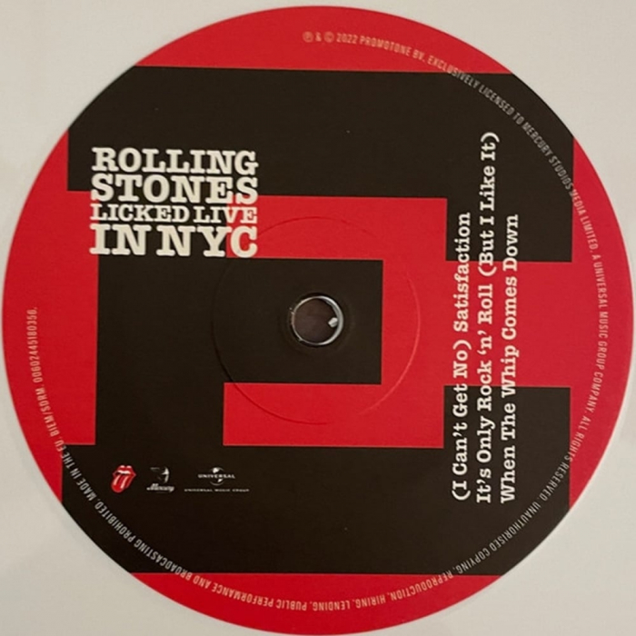 THE ROLLING STONES - Licked Live In NYC (White Vinyl) [7]